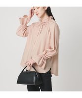 【ユナイテッドアローズ/UNITED ARROWS】のフリルカラー フレアスリーブ ブラウス 人気、トレンドファッション・服の通販 founy(ファニー) ファッション Fashion レディースファッション Fashion for Women トップス・カットソー Cut & Sew Tops シャツ・ブラウス・オフィスカジュアル Elegant Blouses & Button-Ups スリーブ Sleeve, Long Sleeve / Short Sleeve ドレープ Drape, Draping Fabric ドローストリング Drawstring, Pull Cord フェミニン Feminine, Girly フリル Frill, Ruffle フレア Flare, Flared ラウンド Round, Round Neck リボン Ribbon, Bow セレモニー Ceremony |ID:prp329100004892189