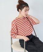 【フリークスストア/FREAK'S STORE】の限定展開 ボートネック バスク ボーダー 半袖 Tシャツ 人気、トレンドファッション・服の通販 founy(ファニー) ファッション Fashion レディースファッション Fashion for Women トップス・カットソー Cut & Sew Tops シャツ・ブラウス・オフィスカジュアル Elegant Blouses & Button-Ups ロングTシャツ・Tシャツ Longline T-Shirts & Tees カットソー Cut and Sewn Top ショルダー Shoulder, Shoulder Strap シンプル Simple, Minimal ドロップ Drop Shoulder, Dropped Style 定番 Standard, Basic Item 人気 Popular, Best Seller バスク Basque, Basque Style ボトム Bottoms, Lower Wear ボーダー Border, Stripe 半袖 Short Sleeve, Half Sleeve S/S・春夏 SS, Spring/Summer, Warm Season プチプライス・低価格 Affordable / Budget Price 夏 Summer 2026年 2026 thumbnail オレンジ|ID: prp329100004892205 ipo3291000000036568704