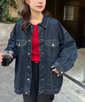 【ディスコート/Discoat】のUSコットンデニムビッグGジャン《ユニセックス》 人気、トレンドファッション・服の通販 founy(ファニー) ファッション Fashion レディースファッション Fashion for Women アウター Coat / Outerwear Collection おすすめ Recommended / Our Picks デニム Denim, Jeans Material トレンド Trend, Trending Now ビッグ Big, Oversized 人気 Popular, Best Seller 定番 Standard, Basic Item |ID:prp329100004892535