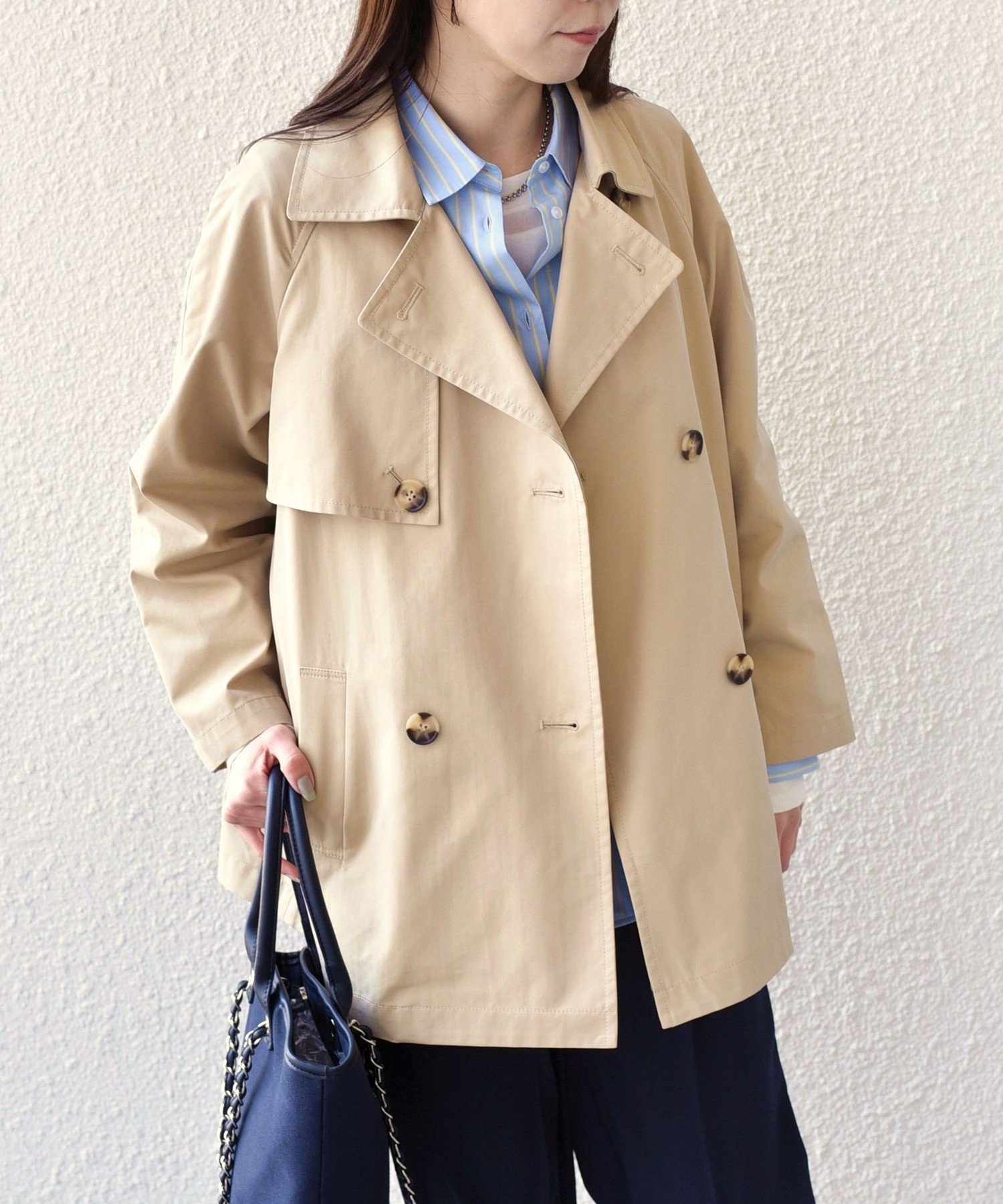 【シップス フォー ウィメン/SHIPS】のSHIPS Colors キルティング ライナー ショート トレンチ インテリア・キッズ・メンズ・レディースファッション・服の通販 founy(ファニー) ファッション Fashion レディースファッション Fashion for Women 春 Spring キルティング Quilted, Quilting ショート Short, Short Length トレンチ Trench, Trench Coat メンズ Men's, Menswear ヨーク Yoke, Yoke Design ライナー Liner, Inner Layer アウトレット Outlet / Clearance おすすめ Recommended / Our Picks ビジネス 仕事 通勤 Business / Work / Commuting 2026年 2026 ベージュ|ID: prp329100004892602 ipo3291000000036571814