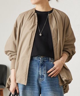 【ビアズリー/BEARDSLEY】のソデパフバルーンブルゾン 人気、トレンドファッション・服の通販 founy(ファニー) ファッション Fashion レディースファッション Fashion for Women アウター Coat / Outerwear Collection ブルゾンジャケット・スポーティアウター Blouson Jackets ギャザー Gathered, Ruffled スウェット / スエット Sweatshirt, Sweatwear バルーン Balloon, Balloon Silhouette ブルゾン Blouson, Bomber Jacket ポケット Pocket, Pocket Detail ロング Long, Long-Length 再入荷 Restock / Back in Stock 旅行 Travel |ID:prp329100004892605