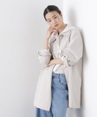 【ナノ ユニバース/nano universe】の撥水加工ステンカラーミドルコート 人気、トレンドファッション・服の通販 founy(ファニー) ファッション Fashion レディースファッション Fashion for Women アウター Coat / Outerwear Collection コート・ロングコート・ピーコート Long Coats, Peacoats & More インナー Innerwear ウォッシャブル Machine Washable ミドル Middle Length, Mid Height アウトレット Outlet / Clearance エレガント 上品 Elegant 2026年 2026 thumbnail グレーベージュ2|ID: prp329100004892665 ipo3291000000036572246