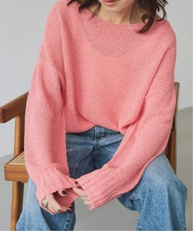 【スピック&スパン/Spick & Span】の《WEB限定カラー有り / 追加》ペーパーヤーン2WAYルーズプルオーバー 人気、トレンドファッション・服の通販 founy(ファニー) ファッション Fashion レディースファッション Fashion for Women トップス・カットソー Cut & Sew Tops カジュアルプルオーバー・ニットトップス Pullovers & Knit Tops / Casual Pullovers |ID:prp329100004892671