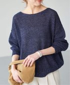 【スピック&スパン/Spick & Span】の《WEB限定カラー有り / 追加》ペーパーヤーン2WAYルーズプルオーバー 人気、トレンドファッション・服の通販 founy(ファニー) ファッション Fashion レディースファッション Fashion for Women トップス・カットソー Cut & Sew Tops カジュアルプルオーバー・ニットトップス Pullovers & Knit Tops / Casual Pullovers thumbnail ネイビー|ID: prp329100004892671 ipo3291000000036572284