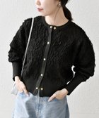 【シップス フォー ウィメン/SHIPS】のSHIPS any 手洗い可能 ジャカード バンピー コンパクト カーディガン 人気、トレンドファッション・服の通販 founy(ファニー) ファッション Fashion レディースファッション Fashion for Women トップス・カットソー Cut & Sew Tops カーディガン・羽織り Layered Style Cardigans 洗える Machine Washable カーディガン Cardigan, Knitwear コンパクト Compact, Small Size ジャカード／ジャガード Jacquard, Woven Pattern レース Lace, Lace Fabric 2026年 2026 thumbnail ブラック|ID: prp329100004892686 ipo3291000000036572398