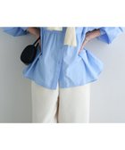 【アンドミー/andme】の2way ボリューム 長袖 ペプラム シャツ ブラウス 人気、トレンドファッション・服の通販 founy(ファニー) ファッション Fashion レディースファッション Fashion for Women トップス・カットソー Cut & Sew Tops シャツ・ブラウス・オフィスカジュアル Elegant Blouses & Button-Ups シャーリング Shirring, Ruched 長袖 Long Sleeve, Full Sleeve ブロード Broadcloth, Fine Cotton ベスト Vest, Waistcoat ペプラム Peplum, Flared Hem おすすめ Recommended / Our Picks thumbnail サックスブルー|ID: prp329100004892701 ipo3291000000036572512