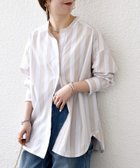 【シップス フォー ウィメン/SHIPS】のSHIPS any 洗濯機可能 REPREVE バンド カラー シャツ 人気、トレンドファッション・服の通販 founy(ファニー) ファッション Fashion レディースファッション Fashion for Women トップス・カットソー Cut & Sew Tops シャツ・ブラウス・オフィスカジュアル Elegant Blouses & Button-Ups インナー Innerwear 洗える Machine Washable トレンド Trend, Trending Now 定番 Standard, Basic Item ボトム Bottoms, Lower Wear ワイド Wide, Wide Fit 2026年 2026 thumbnail ベージュ|ID: prp329100004892772 ipo3291000000036573082