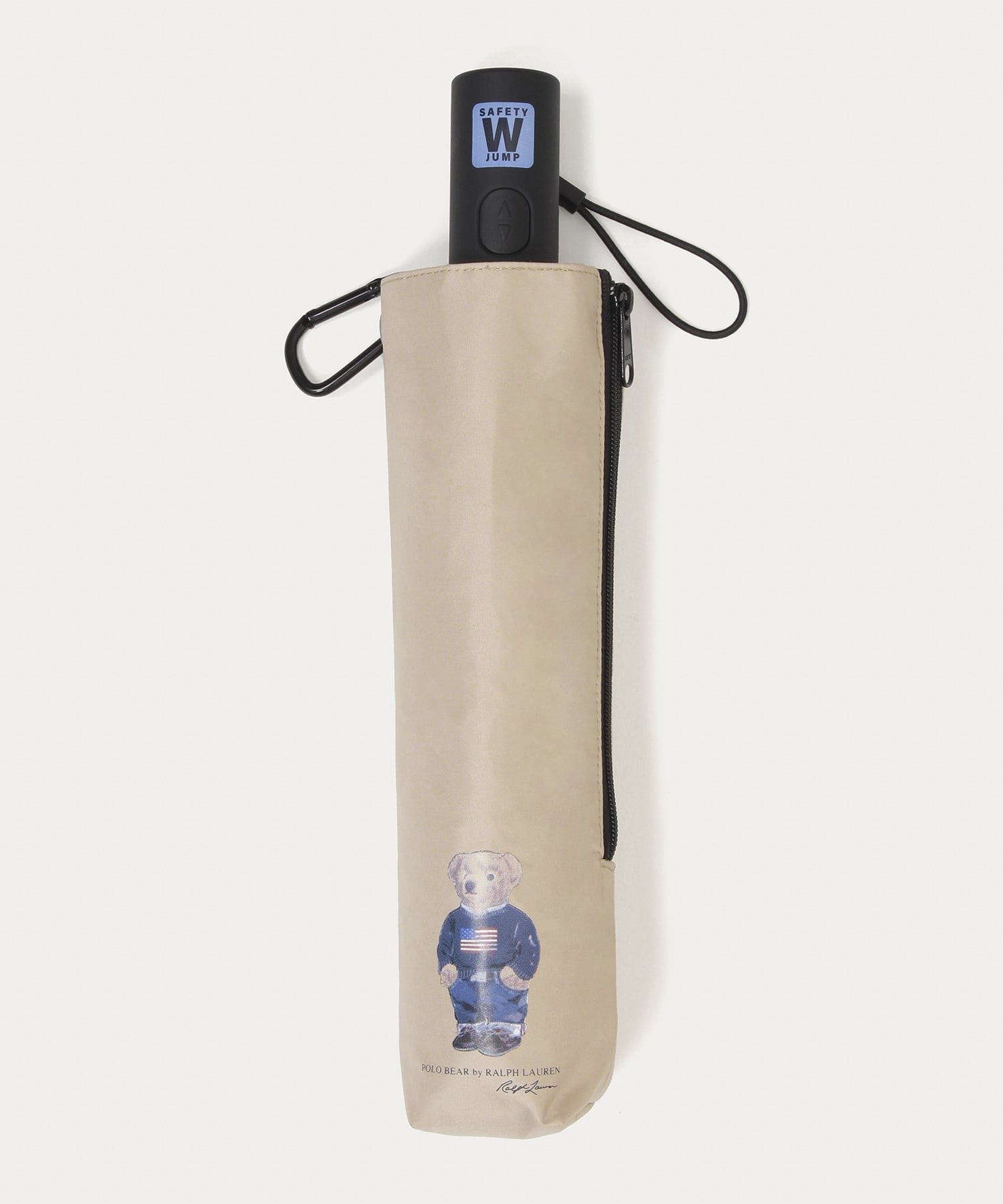 【ムーンバット/MOONBAT】の【WEB限定/遮光率100%/遮熱/UV】POLO RALPH LAUREN(ポロ ラルフローレン)晴雨兼用日傘 ポロベア 無地 折りたたみ傘 自動開閉 インテリア・キッズ・メンズ・レディースファッション・服の通販 founy(ファニー) 　ファッション　Fashion　レディースファッション　Fashion for Women　レイングッズ・傘・晴雨兼用傘　Umbrellas & Rain Gear　アイビー　Ivy Pattern　傘　Umbrella, Parasol　ニューヨーク　New York, NYC Style　日傘　Parasol, UV Umbrella　無地　Plain, Solid Color　ベージュ|ID: prp329100004892930 ipo3291000000036574453