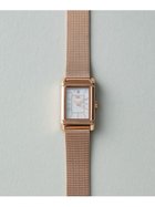 【エテ/ete】のソーラーウォッチ スクエア メッシュベルト 人気、トレンドファッション・服の通販 founy(ファニー) ファッション Fashion レディースファッション Fashion for Women ベルト&ウエストマーク Belts & Waist Accessories スクエア Square, Square Shape ダイヤモンド Diamond, Brilliant Cut フォルム Silhouette, Form フォーマル Formal, Dressy ベーシック Basic, Essential メッシュ Mesh, Net Fabric エレガント 上品 Elegant thumbnail ピンクゴールド|ID: prp329100004892952 ipo3291000000036574608