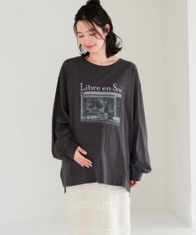 【レプシィム ローリーズファーム/LEPSIM LOWRYS FARM】の【産前・産後対応】マタニティ/アソートプリント長袖T 人気、トレンドファッション・服の通販 founy(ファニー) ファッション Fashion キッズファッション Fashion for Kids おすすめ Recommended / Our Picks キャミワンピース Cami Dress, Slip Dress プリント Print, Printed Pattern ワイド Wide, Wide Fit 長袖 Long Sleeve, Full Sleeve |ID:prp329100004892988