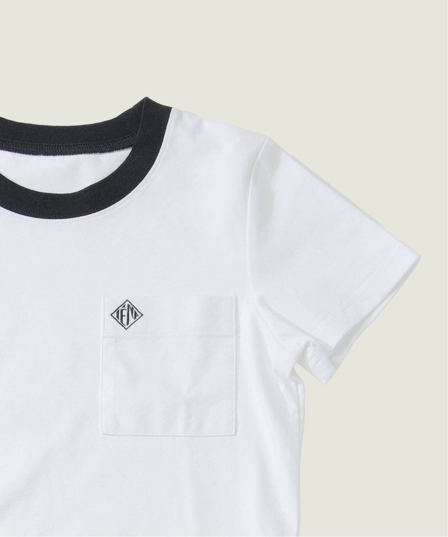 【イエナアンファン/IENA ENFANT / KIDS】の【BASIC】ロゴポケットTシャツ kids インテリア・キッズ・メンズ・レディースファッション・服の通販 founy(ファニー) 　ファッション　Fashion　キッズファッション　Fashion for Kids　シンプル　Simple, Minimal　スマート　Smart, Elegant　ポケット　Pocket, Pocket Detail　夏　Summer　春　Spring　S/S・春夏　SS, Spring/Summer, Warm Season　ホワイト|ID: prp329100004893015 ipo3291000000036575273