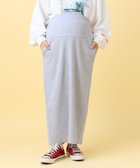 【レプシィム ローリーズファーム/LEPSIM LOWRYS FARM】の【産前・産後対応】マタニティ/リブナロースカート 人気、トレンドファッション・服の通販 founy(ファニー) ファッション Fashion キッズファッション Fashion for Kids おすすめ Recommended / Our Picks スウェット / スエット Sweatshirt, Sweatwear thumbnail 杢グレー15|ID: prp329100004893052 ipo3291000000036575542
