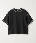 【ユナイテッドアローズ/UNITED ARROWS / KIDS】の【スタメンシリーズ】HC カラーステッチ Tシャツ / キッズ 100cm-160cm 人気、トレンドファッション・服の通販 founy(ファニー) ファッション Fashion キッズファッション Fashion for Kids インナー Innerwear 春 Spring 吸水 Absorbent, Quick-Dry ショート Short, Short Length シンプル Simple, Minimal トレンド Trend, Trending Now ボトム Bottoms, Lower Wear リアル Real, Realistic ロング Long, Long-Length アウトレット Outlet / Clearance 夏 Summer 2025年 2025 2025春夏・S/S Spring/Summer 2025 SS25 thumbnail BLACK|ID: prp329100004893069 ipo3291000000036575659