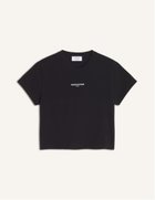【メゾン キツネ/MAISON KITSUNE】のMaison Kitsune/MAISON KITSUNE PARIS BABY TEE-SHIRT 人気、トレンドファッション・服の通販 founy(ファニー) ファッション Fashion レディースファッション Fashion for Women トップス・カットソー Cut & Sew Tops シャツ・ブラウス・オフィスカジュアル Elegant Blouses & Button-Ups クロップド Cropped, Short Length コレクション Collection, Seasonal Line 半袖 Short Sleeve, Half Sleeve 夏 Summer 旅行 Travel 春 Spring S/S・春夏 SS, Spring/Summer, Warm Season thumbnail BLACK|ID: prp329100004893199 ipo3291000000036576727