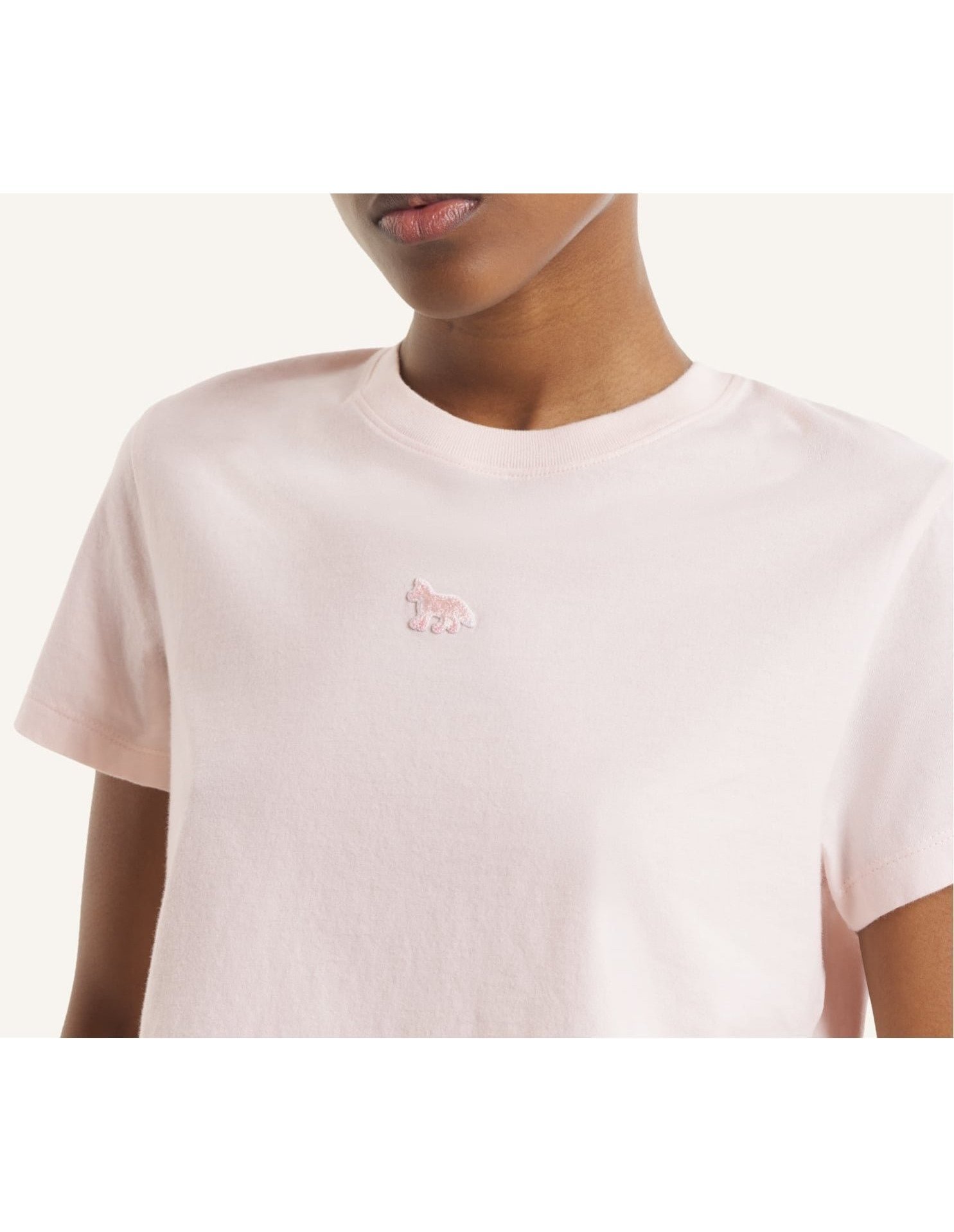 【メゾン キツネ/MAISON KITSUNE】のMaison Kitsune/BABY FOX BABY TEE-SHIR インテリア・キッズ・メンズ・レディースファッション・服の通販 founy(ファニー) 　ファッション　Fashion　レディースファッション　Fashion for Women　コレクション　Collection, Seasonal Line　パッチ　Patch, Appliqué　ベビー　Baby, Babywear　夏　Summer　旅行　Travel　春　Spring　S/S・春夏　SS, Spring/Summer, Warm Season　MAUVE|ID: prp329100004893201 ipo3291000000036576740