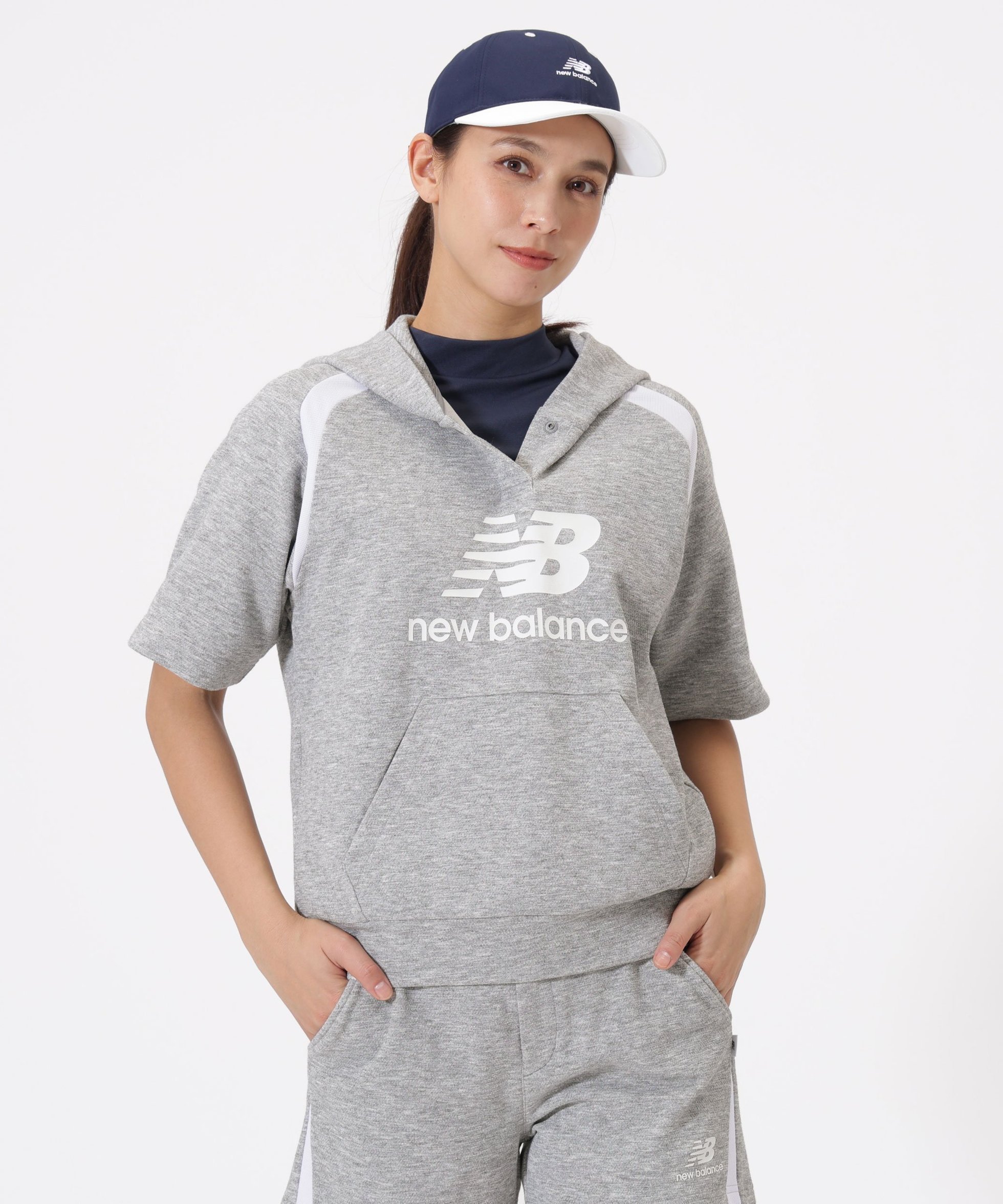 【ニューバランス ゴルフ/New Balance Golf】のハーフスリーブ スウェット プルオーバー フーディー (WOMENS) 人気、トレンドファッション・服の通販 founy(ファニー) ファッション Fashion レディースファッション Fashion for Women トップス・カットソー Cut & Sew Tops レディースパーカー・カジュアルフーディー Casual Hoodies & Sweatshirts カジュアルプルオーバー・ニットトップス Pullovers & Knit Tops / Casual Pullovers スウェット・クルーネックトップス Sweatshirts & Crewnecks / Relaxed Fit Sweat Tops ゴルフ Golf シンプル Simple, Minimal スウェット / スエット Sweatshirt, Sweatwear ストレッチ Stretch, Stretchy Fabric スリーブ Sleeve, Long Sleeve / Short Sleeve ハーフ Half, Half-Length バランス Balance, Style Balance リラックス Relax, Relaxed Fit 軽量 Lightweight, Ultra Light other-1|ID: prp329100004893218 ipo3291000000036576885