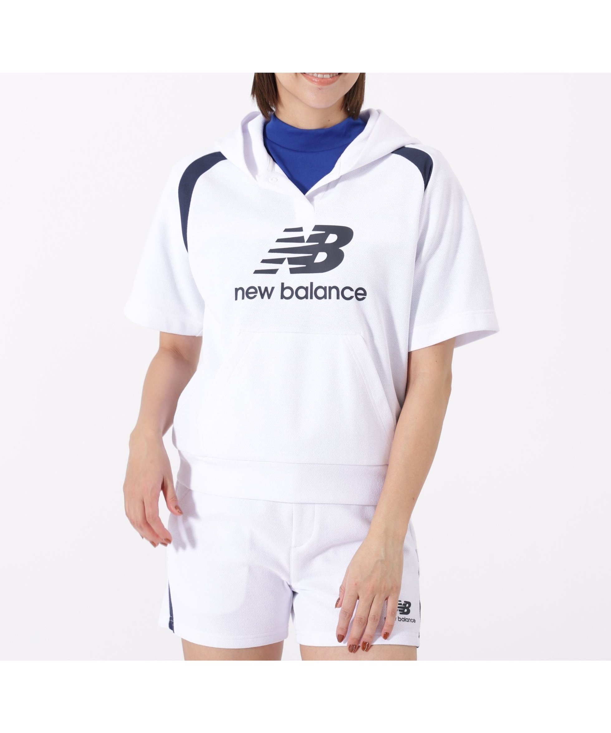 【ニューバランス ゴルフ/New Balance Golf】のハーフスリーブ スウェット プルオーバー フーディー (WOMENS) インテリア・キッズ・メンズ・レディースファッション・服の通販 founy(ファニー) ファッション Fashion レディースファッション Fashion for Women トップス・カットソー Cut & Sew Tops レディースパーカー・カジュアルフーディー Casual Hoodies & Sweatshirts カジュアルプルオーバー・ニットトップス Pullovers & Knit Tops / Casual Pullovers スウェット・クルーネックトップス Sweatshirts & Crewnecks / Relaxed Fit Sweat Tops ゴルフ Golf シンプル Simple, Minimal スウェット / スエット Sweatshirt, Sweatwear ストレッチ Stretch, Stretchy Fabric スリーブ Sleeve, Long Sleeve / Short Sleeve ハーフ Half, Half-Length バランス Balance, Style Balance リラックス Relax, Relaxed Fit 軽量 Lightweight, Ultra Light ホワイト|ID: prp329100004893218 ipo3291000000036576890