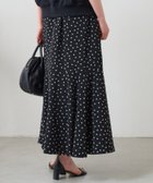 【ビアズリー/BEARDSLEY】のドットマーメイドスカート 人気、トレンドファッション・服の通販 founy(ファニー) ファッション Fashion レディースファッション Fashion for Women スカート Skirts ドット Polka Dot, Dot Pattern フレア Flare, Flared フロント Front, Front Design ポケット Pocket, Pocket Detail マーメイド Mermaid, Fishtail Silhouette 再入荷 Restock / Back in Stock thumbnail ブラック|ID: prp329100004893239 ipo3291000000036577101
