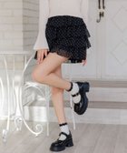 【レトロガール/RETRO GIRL】のメニーフリルシフォンミニSK 人気、トレンドファッション・服の通販 founy(ファニー) ファッション Fashion レディースファッション Fashion for Women スカート Skirts カットソー Cut and Sewn Top シフォン Chiffon, Lightweight Fabric シンプル Simple, Minimal ジャケット Jacket, Outerwear トレンド Trend, Trending Now ドット Polka Dot, Dot Pattern ミニスカート Mini Skirt, Short Skirt 春 Spring thumbnail ブラック/ドット|ID: prp329100004893263 ipo3291000000036577377
