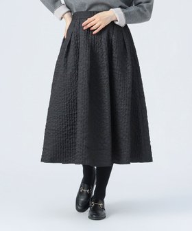 【ビームス ハート/BEAMS HEART】のフクレ ジャカード フレア スカート 人気、トレンドファッション・服の通販 founy(ファニー) ファッション Fashion レディースファッション Fashion for Women スカート Skirts Aライン・フレアスカート A-Line & Flared Skirts カットソー Cut and Sewn Top クラシカル Classical, Vintage-Inspired ショート Short, Short Length シンプル Simple, Minimal ジャカード／ジャガード Jacquard, Woven Pattern スニーカー Sneakers, Trainers ダウン Down, Puffer フレア Flare, Flared エレガント 上品 Elegant 人気 Popular, Best Seller 定番 Standard, Basic Item |ID:prp329100004893269