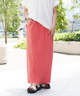 【コーエン/COEN】のピグメント リブ イージーナロースカート 人気、トレンドファッション・服の通販 founy(ファニー) ファッション Fashion レディースファッション Fashion for Women スカート Skirts ジャケット Jacket, Outerwear スウェット / スエット Sweatshirt, Sweatwear ドローストリング Drawstring, Pull Cord ポケット Pocket, Pocket Detail 楽ちん Easy Fit, Comfortable ワイド Wide, Wide Fit |ID:prp329100004893279