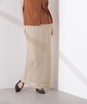 【ナノ ユニバース/nano universe】のラメメッシュニットタイトスカート (セットアップ可) 人気、トレンドファッション・服の通販 founy(ファニー) ファッション Fashion レディースファッション Fashion for Women セットアップ Matching Sets スカート・ミニ/ミディ/マキシ Skirts / Mini, Midi & Maxi Skirts アクセサリー Fashion Accessories ウォッシャブル Machine Washable 春 Spring スリット Slit, Slit Detail セットアップ Set-Up, Coordinated Outfit 時計 Watch, Wristwatch メッシュ Mesh, Net Fabric S/S・春夏 SS, Spring/Summer, Warm Season アウトレット Outlet / Clearance おすすめ Recommended / Our Picks 夏 Summer 2025年 2025 2025春夏・S/S Spring/Summer 2025 SS25 |ID:prp329100004893285