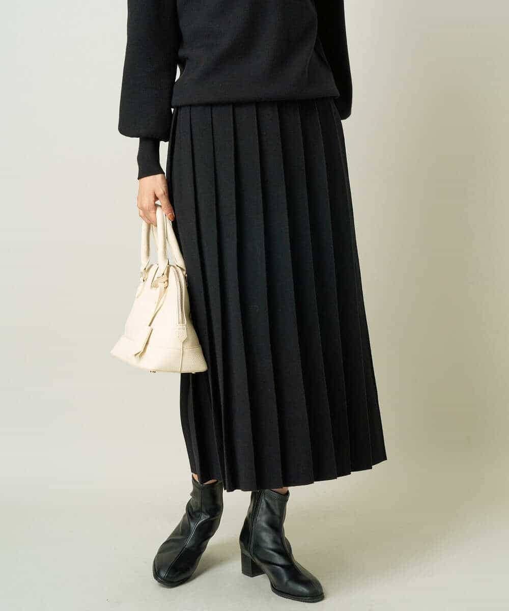 【アー ヴェー ヴェー/a.v.v】の【洗える】プリーツニットスカート【セットアップ対応】 インテリア・キッズ・メンズ・レディースファッション・服の通販 founy(ファニー) ファッション Fashion レディースファッション Fashion for Women セットアップ Matching Sets スカート・ミニ/ミディ/マキシ Skirts / Mini, Midi & Maxi Skirts オレンジ Orange 洗える Machine Washable カーディガン Cardigan, Knitwear スウェット / スエット Sweatshirt, Sweatwear セットアップ Set-Up, Coordinated Outfit 定番 Standard, Basic Item なめらか Smooth, Silky Texture 人気 Popular, Best Seller プリーツ Pleats, Pleated ベーシック Basic, Essential ボーダー Border, Stripe 再入荷 Restock / Back in Stock おすすめ Recommended / Our Picks ブラック|ID: prp329100004893293 ipo3291000000036577770