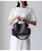 【ヴィータフェリーチェ/VitaFelice】の本革ハンドル2wayトートバッグ レディース ナイロン キャンバス 人気、トレンドファッション・服の通販 founy(ファニー) ファッション Fashion レディースファッション Fashion for Women バッグ Bags キャンバス Canvas, Canvas Fabric ショルダー Shoulder, Shoulder Strap フォルム Silhouette, Form thumbnail チャコール|ID: prp329100004893299 ipo3291000000036577825