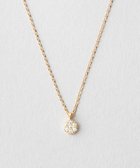 【ジュエッテ/Jouete】のミニマル ジルコニア サークル ネックレス イエローゴールド|ID: prp329100004893307 ipo3291000000036577968