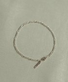 【テン/TEN】のフィガロチェーンブレスレット SV SILVER|ID: prp329100004893311 ipo3291000000036578004