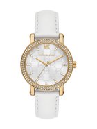 【その他のブランド/Other】のマイケル・コース 腕時計 レディース アナログ レザー MK2985 人気、トレンドファッション・服の通販 founy(ファニー) ファッション Fashion レディースファッション Fashion for Women アクセサリー Fashion Accessories ウォッチ Wristwatch 腕時計 Wristwatch コレクション Collection, Seasonal Line ダウン Down, Puffer ドレス Dress, One-Piece 時計 Watch, Wristwatch メンズ Men's, Menswear thumbnail ホワイト|ID: prp329100004893365 ipo3291000000036578332