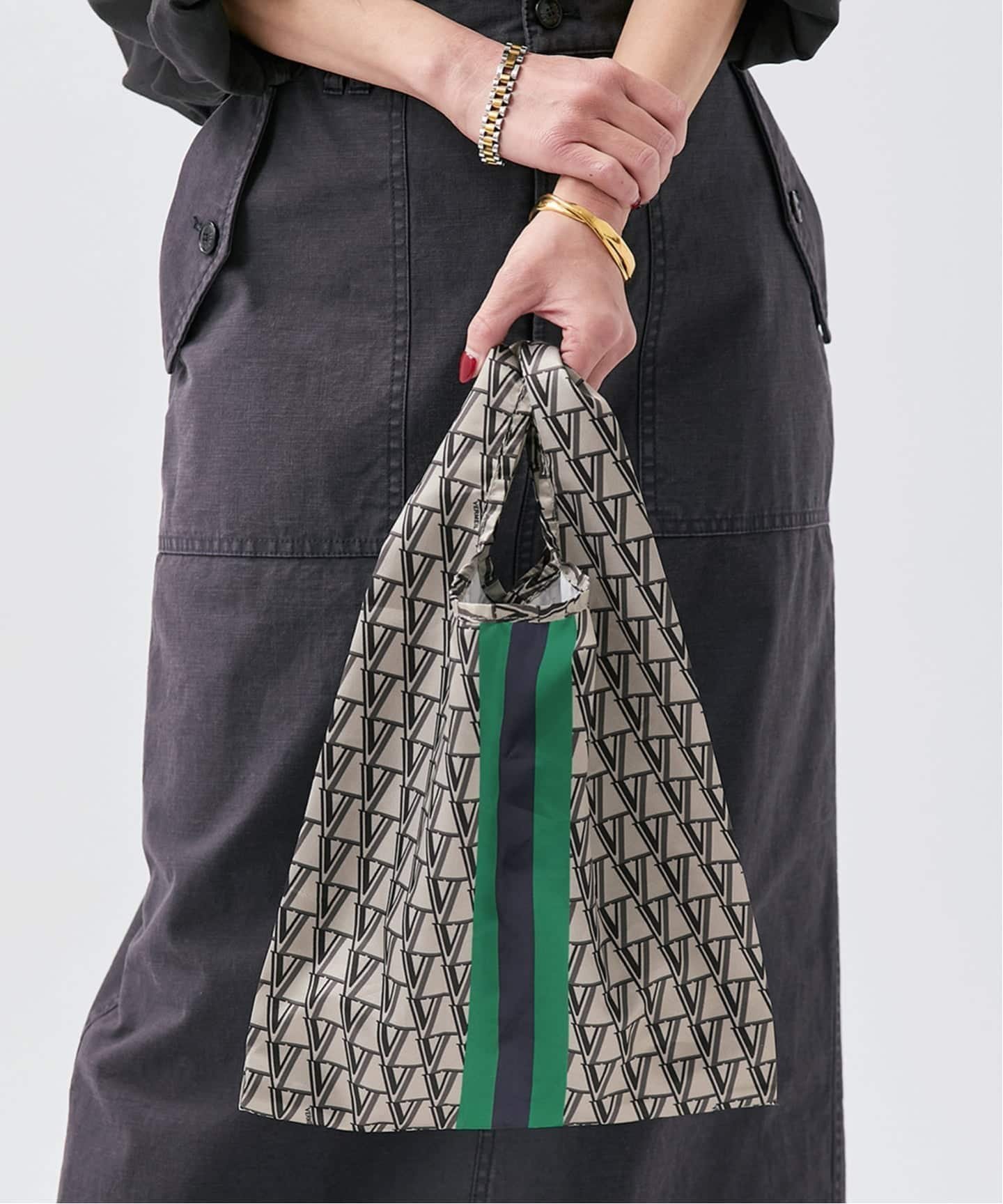 【ヴェルメイユ パー イエナ/VERMEIL par iena】の《追加7 》VERMEIL モノグラムエコバッグmini 人気、トレンドファッション・服の通販 founy(ファニー) ファッション Fashion レディースファッション Fashion for Women コンパクト Compact, Small Size スマート Smart, Elegant プリント Print, Printed Pattern ポケット Pocket, Pocket Detail 財布 Wallet, Purse other-1|ID: prp329100004893401 ipo3291000000036578566