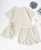 【ラザル/LAZAR】のJEMORGAN ジェーイーモーガン セットアップ レディース 花総柄 ワッフル 半袖 Tシャツ ショートパンツ ポーチ 3点セット ルームウェア パジャマ ブルー系その他|ID: prp329100004893446 ipo3291000000036578903