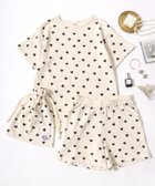 【ラザル/LAZAR】のJEMORGAN ジェーイーモーガン セットアップ レディース 花総柄 ワッフル 半袖 Tシャツ ショートパンツ ポーチ 3点セット ルームウェア パジャマ ブラック系|ID: prp329100004893446 ipo3291000000036578918