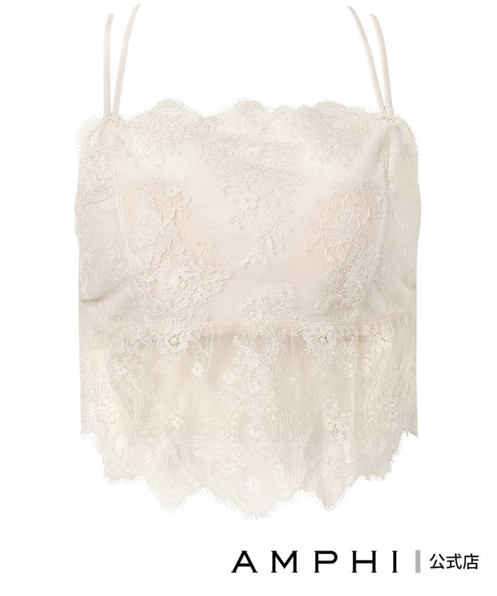 【アンフィ/AMPHI】のAMPHI ブラキャミソール【Glama-Rich グラマリッチ ボリュームUPタイプ】ノンワイヤー インテリア・キッズ・メンズ・レディースファッション・服の通販 founy(ファニー) https://founy.com/ ファッション Fashion レディースファッション Fashion for Women トップス・カットソー Cut & Sew Tops キャミソール&ノースリーブ Camisoles & Sleeveless Tops エレガント 上品 Elegant キャミソール Camisole, Spaghetti Strap Top ラグジュアリー Luxury, Elegant ラップ Wrap, Wrap Design レース Lace, Lace Fabric ワイヤー Wire, Wired Bra |ID: prp329100004893453 ipo3291000000036578963