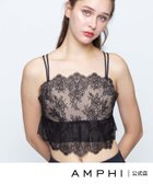 【アンフィ/AMPHI】のAMPHI ブラキャミソール【Glama-Rich グラマリッチ ボリュームUPタイプ】ノンワイヤー BL|ID: prp329100004893453 ipo3291000000036578968