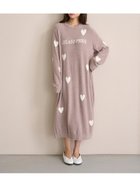 【ジェラート ピケ/gelato pique】の【オフィシャルサイト・MASH STORE限定】ホットスムーズィーハートジャガードワンピース 人気、トレンドファッション・服の通販 founy(ファニー) ファッション Fashion レディースファッション Fashion for Women ワンピース Dresses スマート Smart, Elegant ソックス Socks, Hosiery なめらか Smooth, Silky Texture 人気 Popular, Best Seller 冬 Winter / This Winter お家時間・ステイホーム Stay Home / At Home thumbnail BRW[058]|ID: prp329100004893473 ipo3291000000036579104