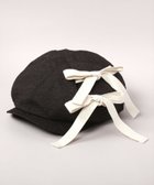 【カシラ/CA4LA】のRURUM 人気、トレンドファッション・服の通販 founy(ファニー) ファッション Fashion レディースファッション Fashion for Women おすすめ Recommended / Our Picks キャスケット Casquette, Newsboy Cap クラウン Crown, Royal Motif パターン Pattern, Design Print ライナー Liner, Inner Layer リボン Ribbon, Bow 帽子 Hat, Headwear 抗菌 Antibacterial, Bacteria-Resistant thumbnail BLACK|ID: prp329100004893559 ipo3291000000036579769