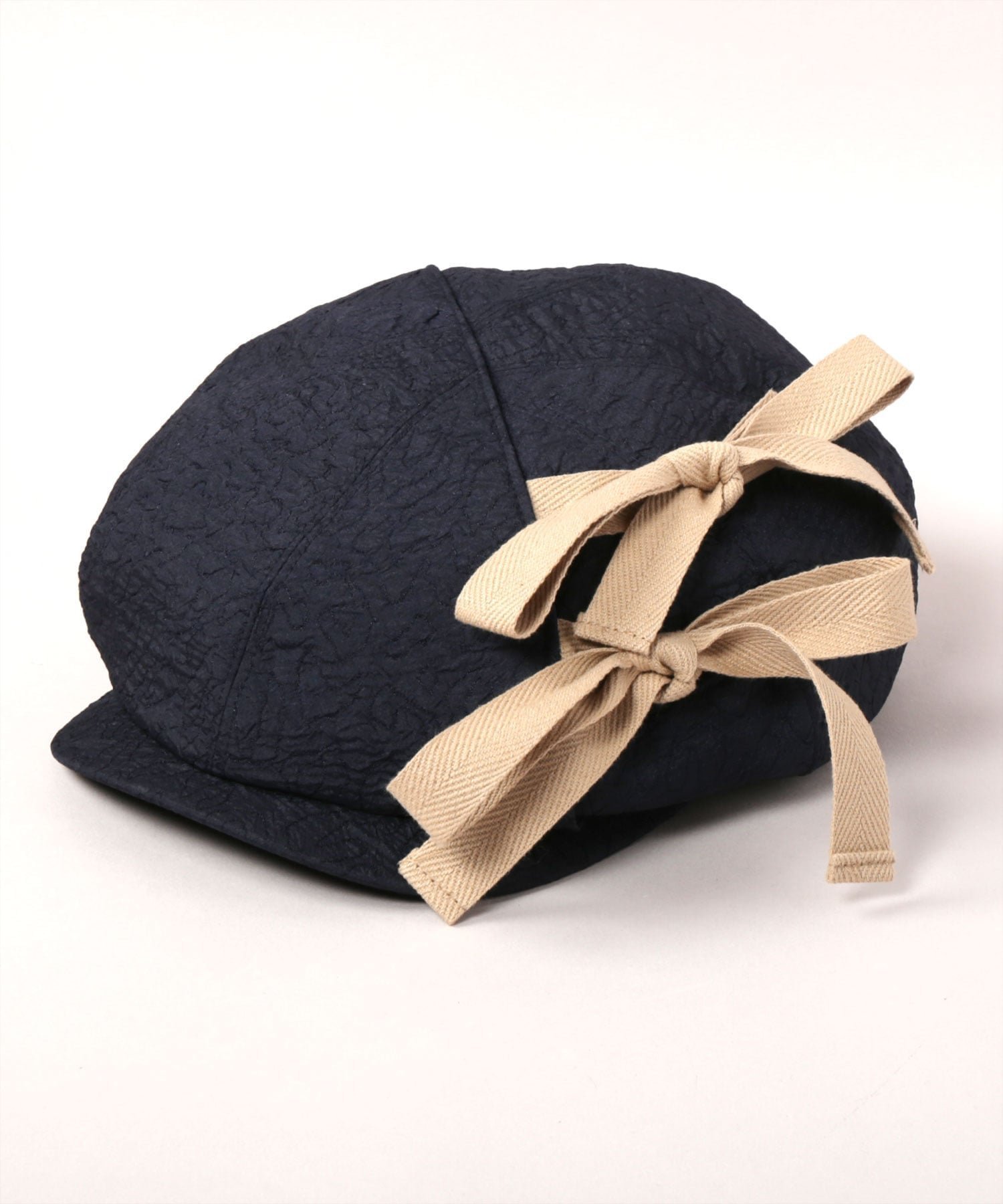 【カシラ/CA4LA】のRURUM インテリア・キッズ・メンズ・レディースファッション・服の通販 founy(ファニー) 　ファッション　Fashion　レディースファッション　Fashion for Women　おすすめ　Recommended / Our Picks　キャスケット　Casquette, Newsboy Cap　クラウン　Crown, Royal Motif　パターン　Pattern, Design Print　ライナー　Liner, Inner Layer　リボン　Ribbon, Bow　帽子　Hat, Headwear　抗菌　Antibacterial, Bacteria-Resistant　NAVY|ID: prp329100004893559 ipo3291000000036579774