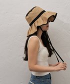 【チャオパニックティピー/CIAOPANIC TYPY】の【UV対応】柔らか配色たためるジュートフリルハット 人気、トレンドファッション・服の通販 founy(ファニー) ファッション Fashion レディースファッション Fashion for Women おすすめ Recommended / Our Picks コンパクト Compact, Small Size ジュート Jute, Natural Fiber フリル Frill, Ruffle 夏 Summer thumbnail ベージュ|ID: prp329100004893590 ipo3291000000036579992