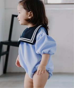 【イエナアンファン/IENA ENFANT / KIDS】の【BASIC】スモッグロンパース baby 人気、トレンドファッション・服の通販 founy(ファニー) ファッション Fashion キッズファッション Fashion for Kids サッカー Seersucker, Summer Fabric シンプル Simple, Minimal スマート Smart, Elegant スリーブ Sleeve, Long Sleeve / Short Sleeve ベスト Vest, Waistcoat メッシュ Mesh, Net Fabric ロンパース Romper, Jumpsuit |ID:prp329100004893625