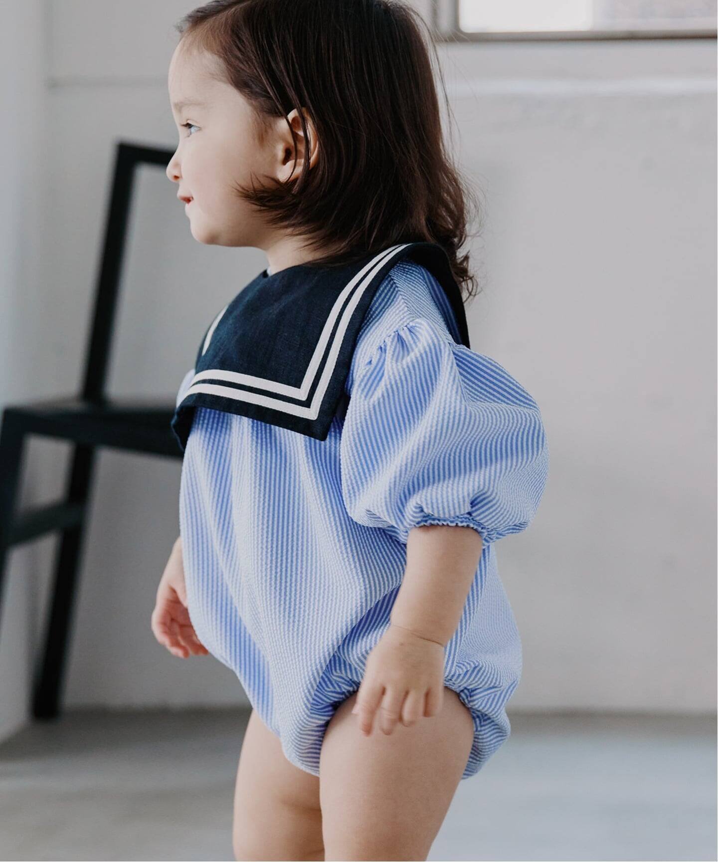 【イエナアンファン/IENA ENFANT / KIDS】の【BASIC】スモッグロンパース baby 人気、トレンドファッション・服の通販 founy(ファニー) ファッション Fashion キッズファッション Fashion for Kids サッカー Seersucker, Summer Fabric シンプル Simple, Minimal スマート Smart, Elegant スリーブ Sleeve, Long Sleeve / Short Sleeve ベスト Vest, Waistcoat メッシュ Mesh, Net Fabric ロンパース Romper, Jumpsuit other-1|ID: prp329100004893625 ipo3291000000036580205