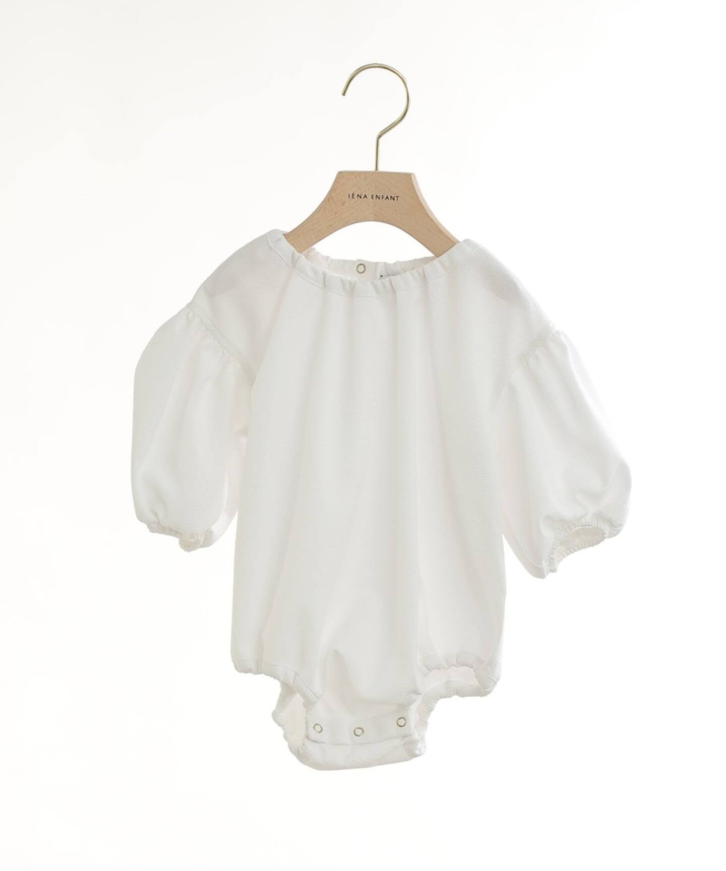 【イエナアンファン/IENA ENFANT / KIDS】の【BASIC】スモッグロンパース baby インテリア・キッズ・メンズ・レディースファッション・服の通販 founy(ファニー) ファッション Fashion キッズファッション Fashion for Kids サッカー Seersucker, Summer Fabric シンプル Simple, Minimal スマート Smart, Elegant スリーブ Sleeve, Long Sleeve / Short Sleeve ベスト Vest, Waistcoat メッシュ Mesh, Net Fabric ロンパース Romper, Jumpsuit ホワイト|ID: prp329100004893625 ipo3291000000036580212