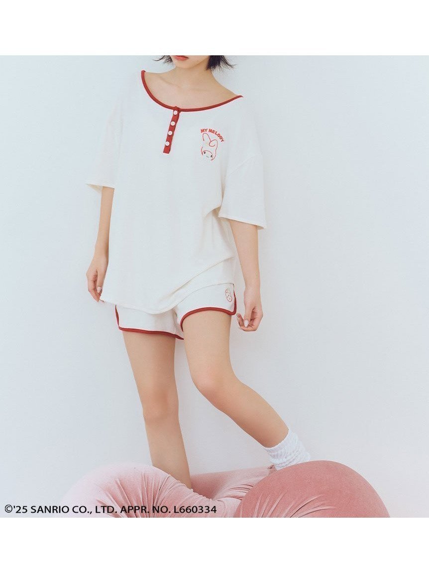 【スナイデル ホーム/SNIDEL HOME】の【MY MELODY】セットアップ 人気、トレンドファッション・服の通販 founy(ファニー) 　ファッション　Fashion　レディースファッション　Fashion for Women　セットアップ　Matching Sets　キャラクター　Character, Licensed Characters　ギンガム　Gingham, Gingham Fabric　コレクション　Collection, Seasonal Line　ショーツ　Shorts, Short Pants　ショート　Short, Short Length　シンプル　Simple, Minimal　スポーティ　Sporty, Casual Athletic　スマート　Smart, Elegant　セットアップ　Set-Up, Coordinated Outfit　チェック　Check, Plaid, Tartan　トレンド　Trend, Trending Now　ベビー　Baby, Babywear　ポケット　Pocket, Pocket Detail　モチーフ　Motif, Design Theme　ランニング　Running, Running Wear, Activewear, Jogging　おすすめ　Recommended / Our Picks　お家時間・ステイホーム　Stay Home / At Home　夏　Summer　ギフト プレゼント　Gift / Present　 other-1|ID: prp329100004893676 ipo3291000000036580561