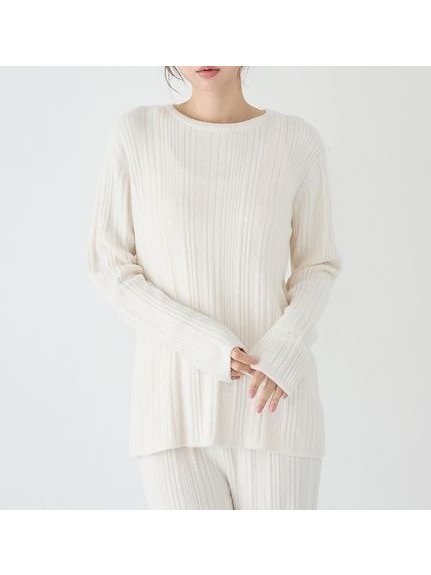 【ジェラート ピケ/gelato pique】の調温スムーズィーランダムリブプルオーバー 人気、トレンドファッション・服の通販 founy(ファニー) 　ファッション　Fashion　レディースファッション　Fashion for Women　トップス・カットソー　Cut & Sew Tops　カジュアルプルオーバー・ニットトップス　Pullovers & Knit Tops / Casual Pullovers　スマート　Smart, Elegant　セットアップ　Set-Up, Coordinated Outfit　なめらか　Smooth, Silky Texture　ロング　Long, Long-Length　ワンポイント　One Point, Statement Accent　おすすめ　Recommended / Our Picks　 other-1|ID: prp329100004893678 ipo3291000000036580572