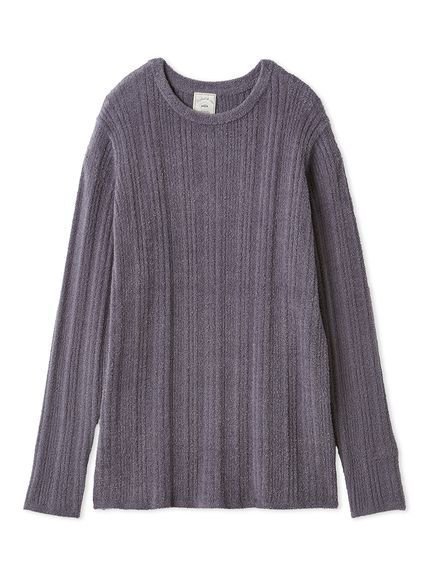 【ジェラート ピケ/gelato pique】の調温スムーズィーランダムリブプルオーバー インテリア・キッズ・メンズ・レディースファッション・服の通販 founy(ファニー) 　ファッション　Fashion　レディースファッション　Fashion for Women　トップス・カットソー　Cut & Sew Tops　カジュアルプルオーバー・ニットトップス　Pullovers & Knit Tops / Casual Pullovers　スマート　Smart, Elegant　セットアップ　Set-Up, Coordinated Outfit　なめらか　Smooth, Silky Texture　ロング　Long, Long-Length　ワンポイント　One Point, Statement Accent　おすすめ　Recommended / Our Picks　NVY[089]|ID: prp329100004893678 ipo3291000000036580577