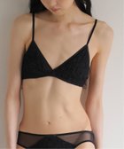 【エミリーウィーク/EMILY WEEK】のコットン混レースブラ 人気、トレンドファッション・服の通販 founy(ファニー) ファッション Fashion レディースファッション Fashion for Women 2026年 2026 かぎ針 Crochet シンプル Simple, Minimal チュール Tulip, Tulip Motif トライアングル Triangle, Triangular Shape ラグジュアリー Luxury, Elegant レース Lace, Lace Fabric thumbnail ブラック|ID: prp329100004893685 ipo3291000000036580621