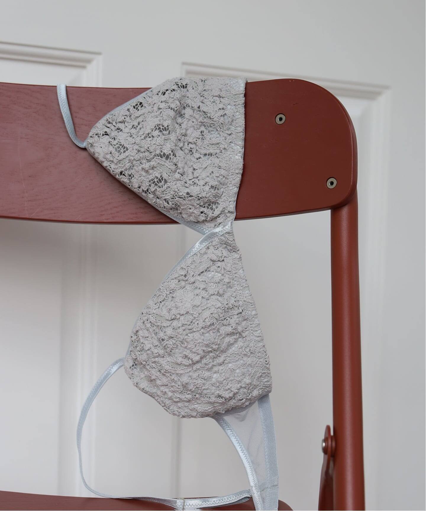 【エミリーウィーク/EMILY WEEK】のコットン混レースブラ インテリア・キッズ・メンズ・レディースファッション・服の通販 founy(ファニー) 　ファッション　Fashion　レディースファッション　Fashion for Women　2026年　2026　かぎ針　Crochet　シンプル　Simple, Minimal　チュール　Tulip, Tulip Motif　トライアングル　Triangle, Triangular Shape　ラグジュアリー　Luxury, Elegant　レース　Lace, Lace Fabric　グレー|ID: prp329100004893685 ipo3291000000036580623