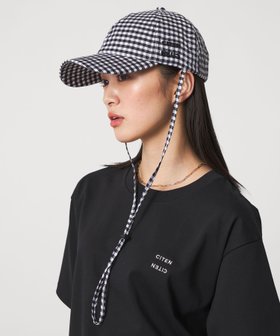 【シテン/CITEN】のCITEN ギンガムチェックドロストキャップ 人気、トレンドファッション・服の通販 founy(ファニー) ファッション Fashion レディースファッション Fashion for Women おすすめ Recommended / Our Picks キャップ Cap, Baseball Cap ギンガム Gingham, Gingham Fabric チェック Check, Plaid, Tartan フィット Fit, Slim Fit ベーシック Basic, Essential 春 Spring |ID:prp329100004893746