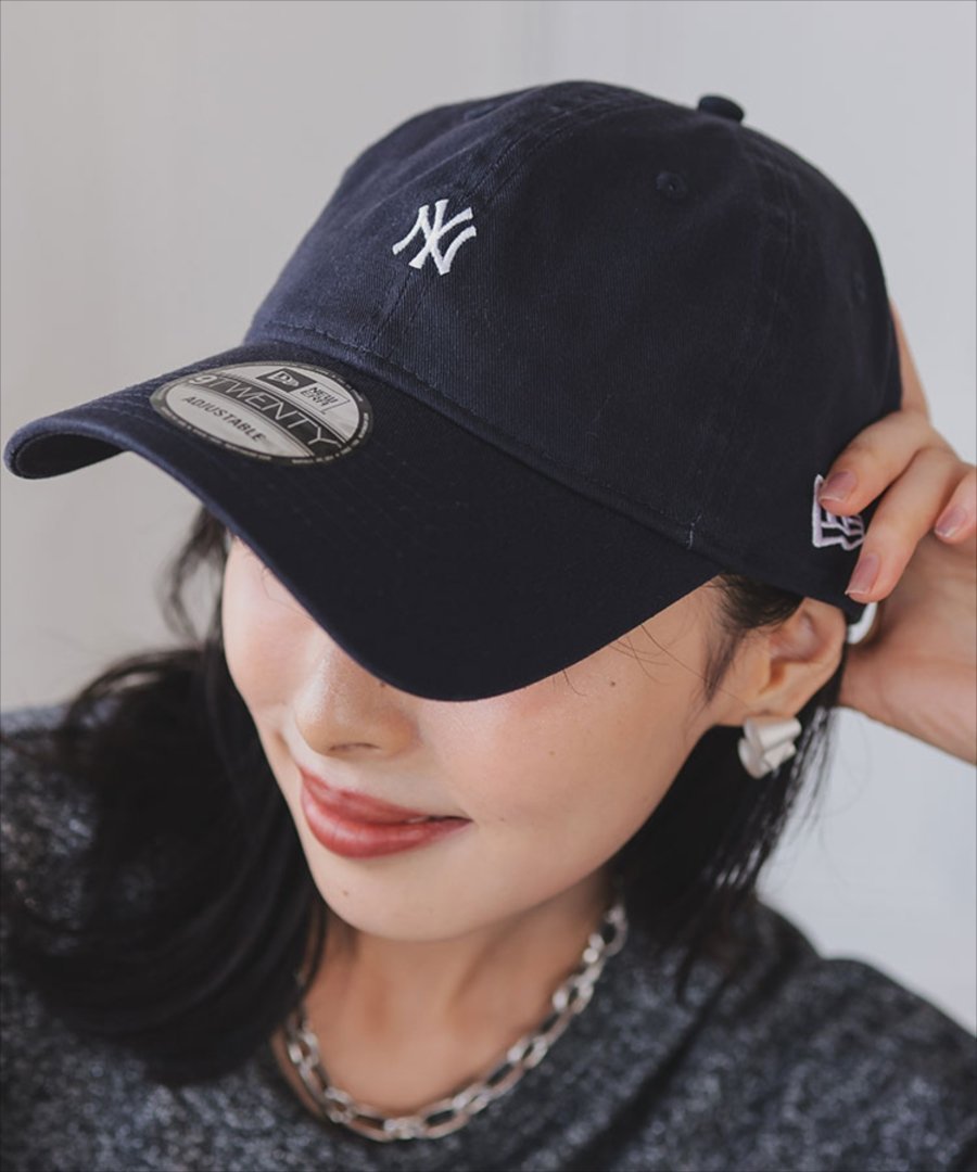 【ドノバン/DONOBAN】の9TWENTY MLB MINI LOGO DONOBAN別注 インテリア・キッズ・メンズ・レディースファッション・服の通販 founy(ファニー) 　ファッション　Fashion　レディースファッション　Fashion for Women　ウォッシュ　Washed Finish　キャップ　Cap, Baseball Cap　コレクション　Collection, Seasonal Line　コンパクト　Compact, Small Size　ダメージ　Distressed, Destroyed　フロント　Front, Front Design　別注　Limited Edition, Custom Order　04.ネイビー(NY)|ID: prp329100004893769 ipo3291000000036581239
